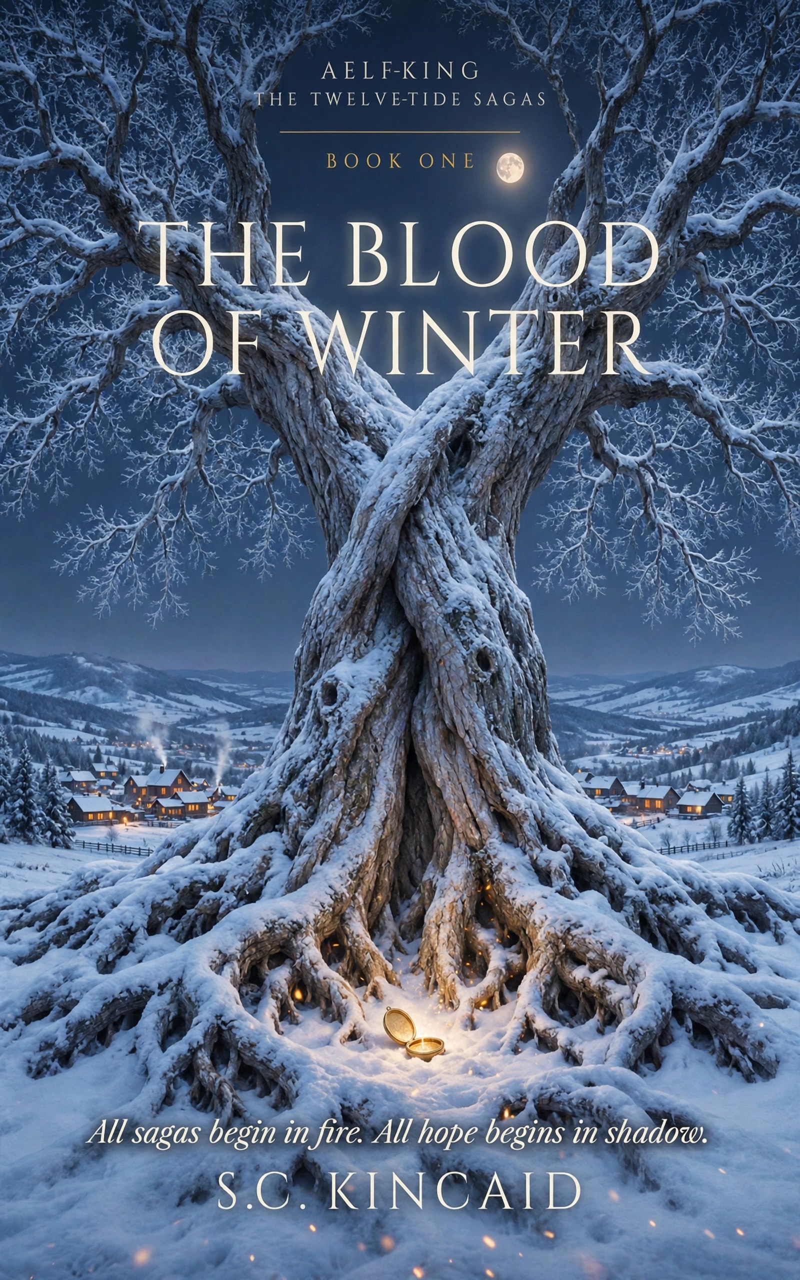Cover of The Blood of Winter by S.C. Kincaid